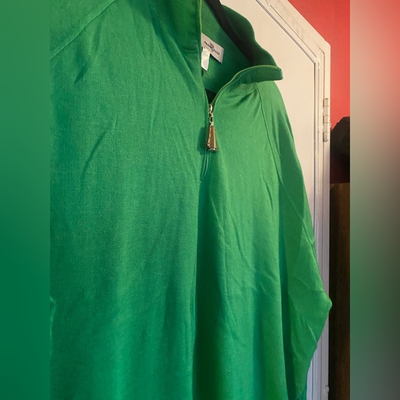 Avon Celli Mens pullover zip neck sweater,  made in Italy - Picture 2 of 4